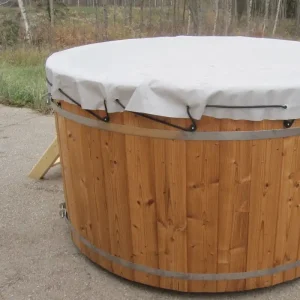 PVC Abdeckung für Badebottich Ø 160 cm mit Innenofen Aktuell
