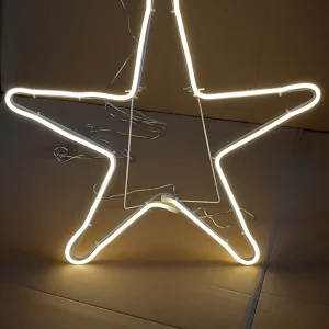 LED Lichtschlauchfigur Stern Weihnachtsbeleuchtung Heißes Angebot