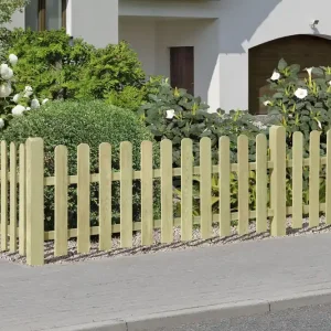 Neue Ware Vorgartenzaun Sylt Kiefer KDI Grün