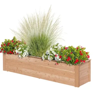 Echt Pflanzkasten / Blumenkasten Lärche Naro 5