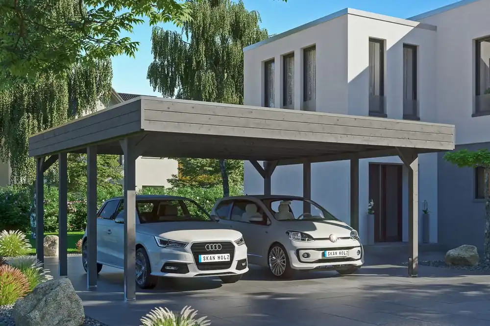 Doppelcarport Friesland 557 cm Garantierte Lieferung