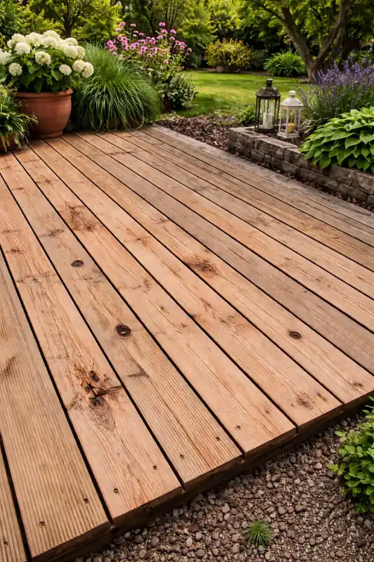 Komplettset Douglasie Terrassendielen 19x95 mm 2.Wahl Finale Aktion