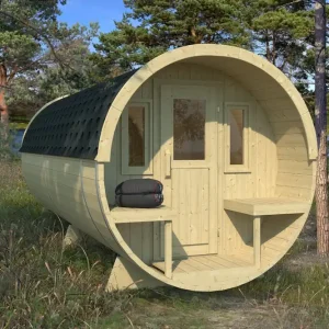 Top-Seller 2-Raum-Campingfass / Schlaffass Taunus 480 cm