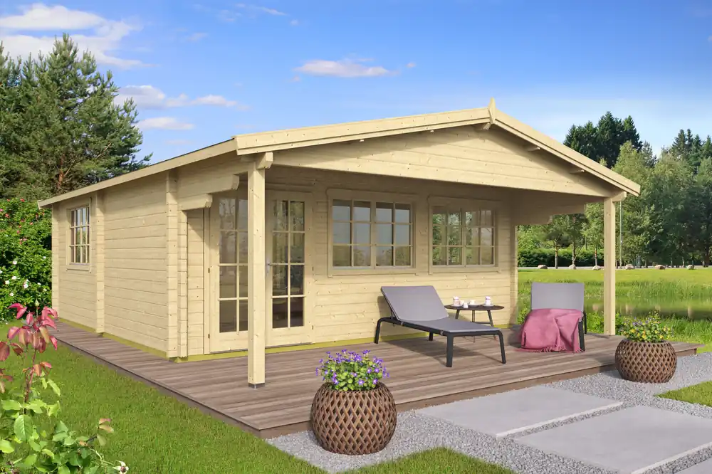 4-Raum-Gartenhaus Jackson ISO Ausverkauf