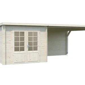 Nur Für Kurze Zeit Gartenhaus mit Anbau Ella 3 / 6,9+10,0m²