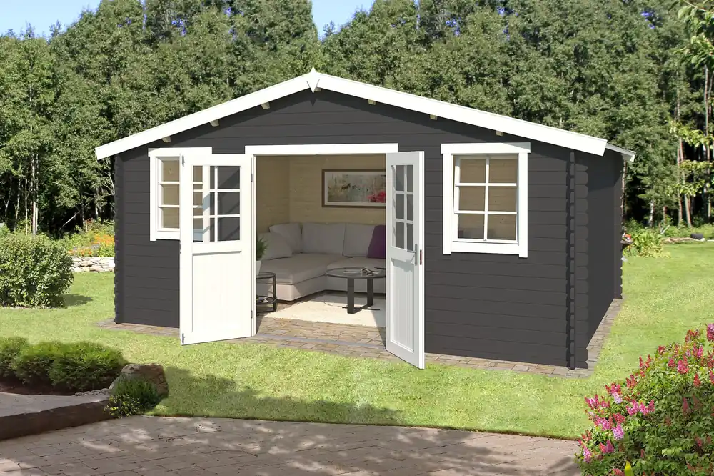 Garantierte Lieferung Gartenhaus Aktion 26 / Udo 380