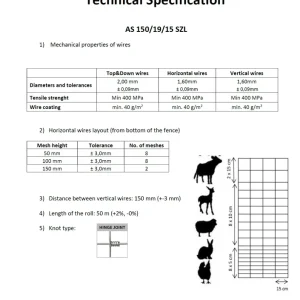 Wildzaun / Knotengeflecht / Wildgatter / Forstzaun Super-Preis
