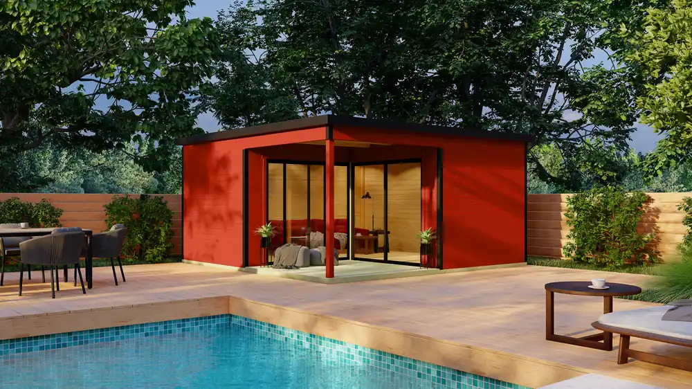 Home-Office Gartenhaus Domeo 6 Neue Ware