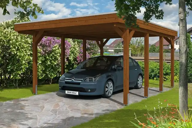 Angebot Einzelcarport Friesland 397 cm