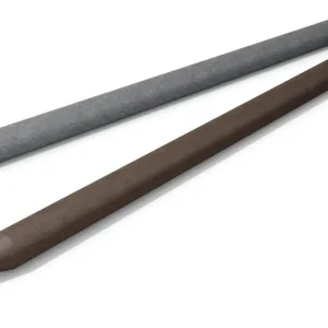 Neue Kollektion Baumpfahl aus Recycling-KUNSTSTOFF mit Spitze / Holzpalisade / Zaunpfahl / Pfosten