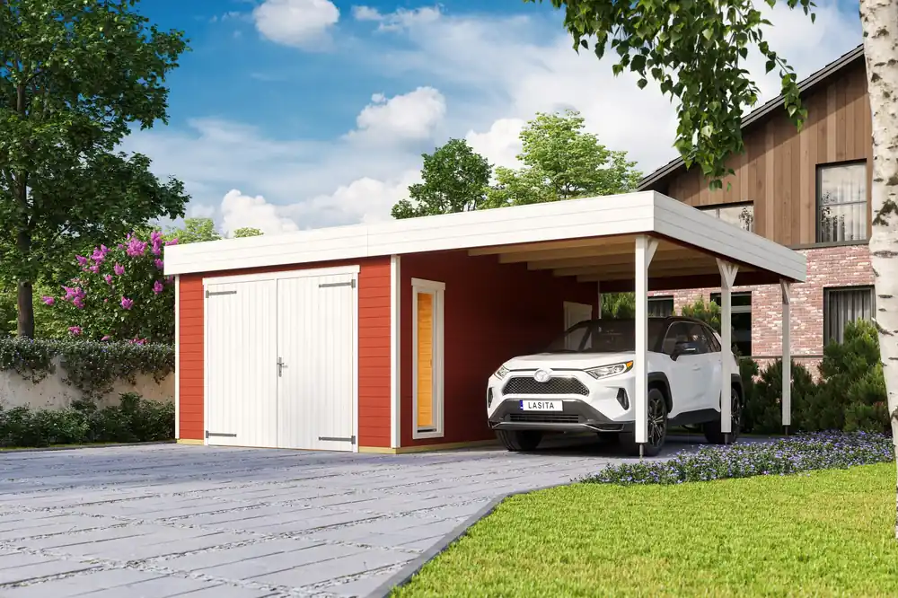 Highlight Holzgarage + Carport Bahamas