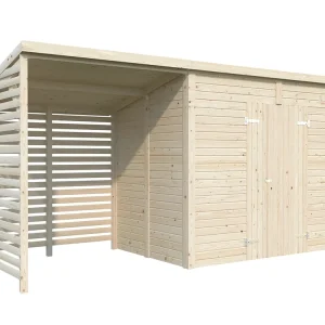 Expressversand Geräteschuppen Leif 4,5 m² + 2,9 m²