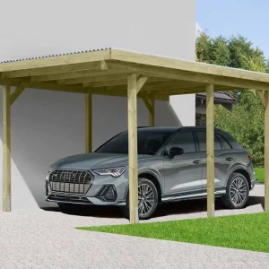 Abverkauf Einzelcarport Delta GRÜN