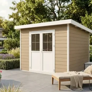 Sichere Zahlung WPC-Gartenhaus Valencia