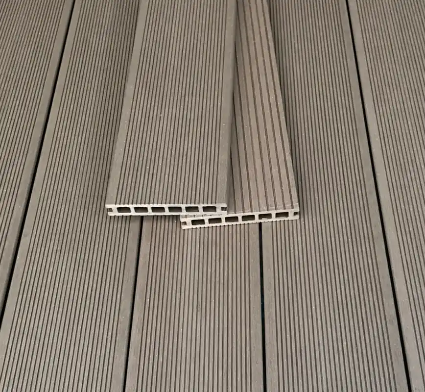 Highlight WPC Terrassendielen Komplettset Premium Dunkelbraun 23x146 mm