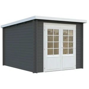 Beliebt Pultdach-Gartenhaus Ella 1 / 6,9m²