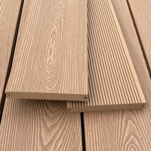 Bestseller WPC Terrassendielen XTRA Massiv Eiche Sand 19x140 mm