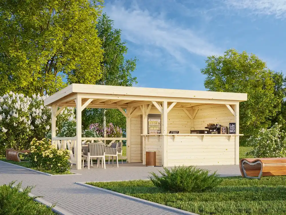 Pavillon Lenna 16,6 m² SET 310 Connect Aktuell