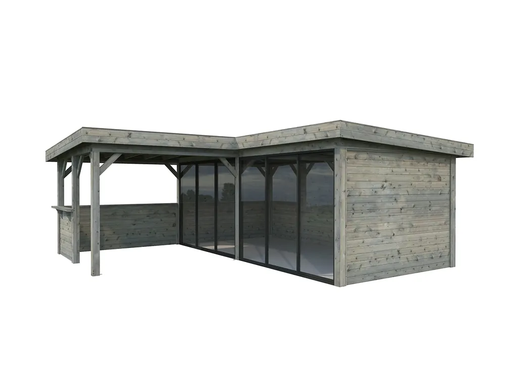 Pavillon Lenna 24,9 m² SET SLIDE 422 / 722 Connect Markenware