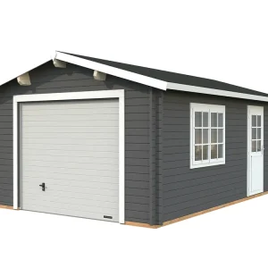 Holzgarage Roger 19,0 m² ISO Markenprodukt