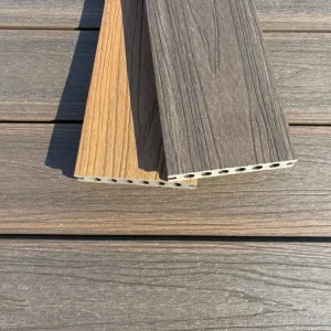 Meistverkauft BPC Terrassendielen Komplettset Addition HELLBRAUN / DUNKELBRAUN beschichtet 22x136 mm