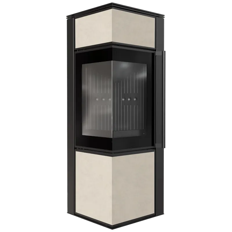 Kaminofen aus Stahl KRATKI TORA/S 8 kW Ø 150 Letzte Chance