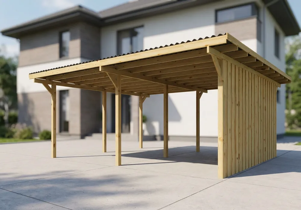 Preiswert Doppelcarport Frankfurt 3.1