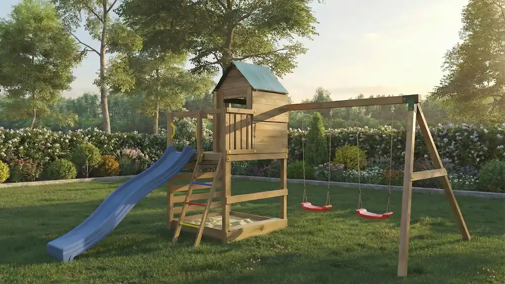Kinderspielturm Jarcas 4 KDI Preis Gesenkt