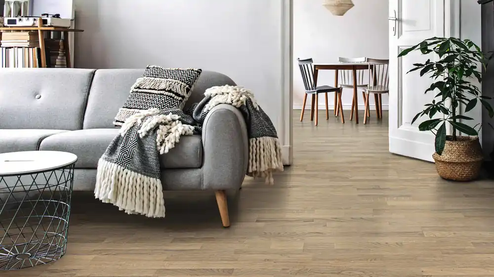 21 m² HARO Nut+Feder Parkettboden Eiche Classico lichtweiß Finale Aktion