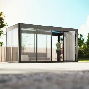 Preisreduziert Aluminium Gewächshaus - SunCasa Select 4.2