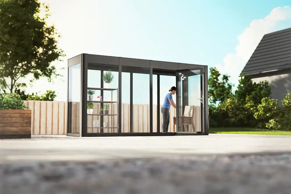 Expressversand Aluminium Sommergarten - SunCasa Infinity 4.1