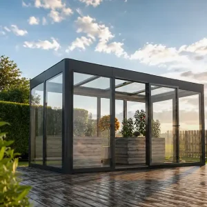 Wochenendangebot Aluminium Sommergarten - SunCasa Infinity 4.2