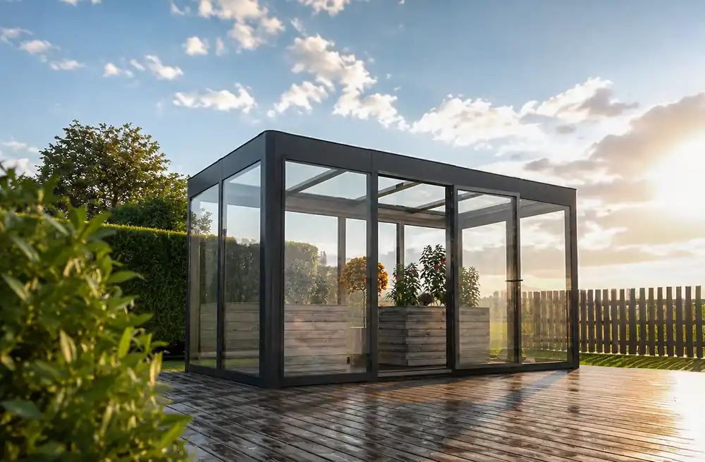 Wochenendangebot Aluminium Sommergarten - SunCasa Infinity 4.2