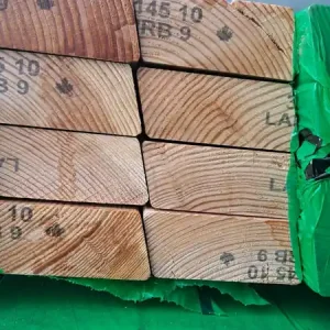 86 m² Rhombusleisten Lärche 27x68 mm Ausverkauf
