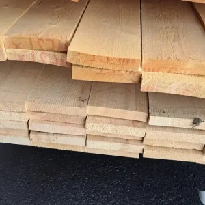 24 m² Fichte Glattkantbretter 29x150 mm als Boden-Deckel-Deckelschalung Direktkauf