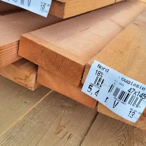Online Kaufen 10 m² Douglasie Dielen 47x145 mm
