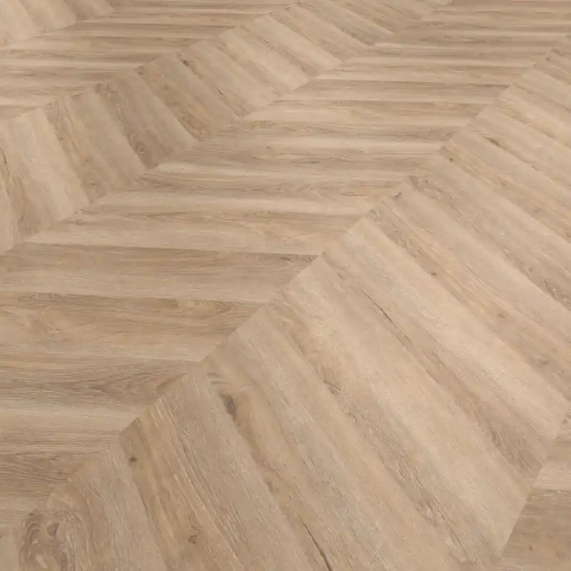 Angebot ter Hürne Klebe-Vinyl Pro Chevron Edition Eiche Malaga 322 Gebürstete Struktur