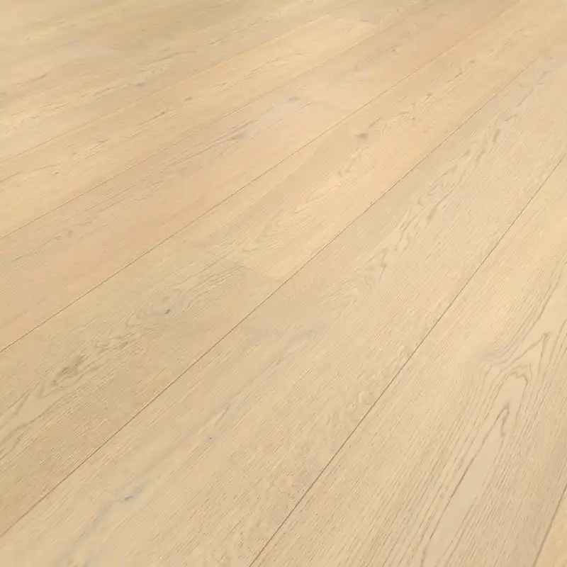 MEISTER Holzboden HD 400 Lindura Eiche lebhaft milchcreme 20228 Natur Gebürstete Struktur Ultramatt-Lackiert Landhausdiele 5G Dry Abverkauf